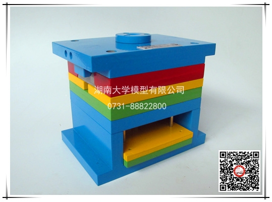 塑料模具教学模型-斜滑块、斜导柱动模、侧抽芯、推板推出