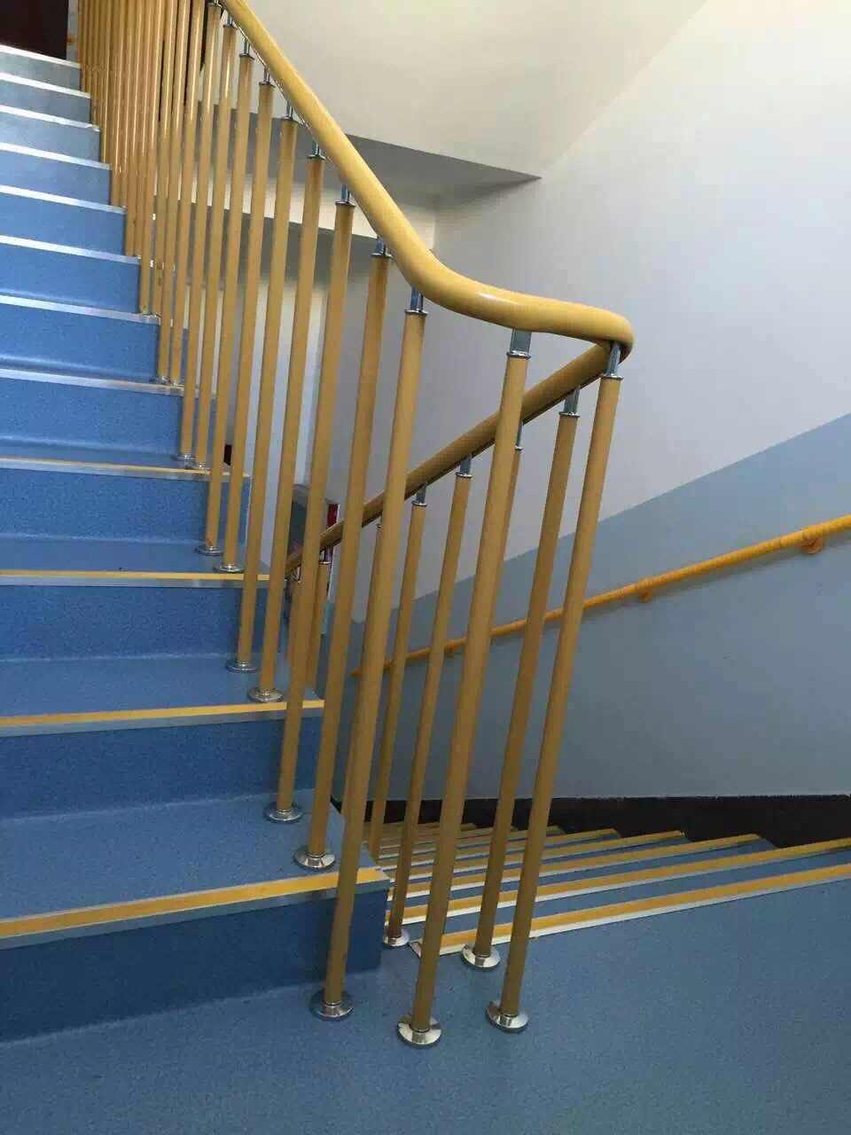 Resin stair railing