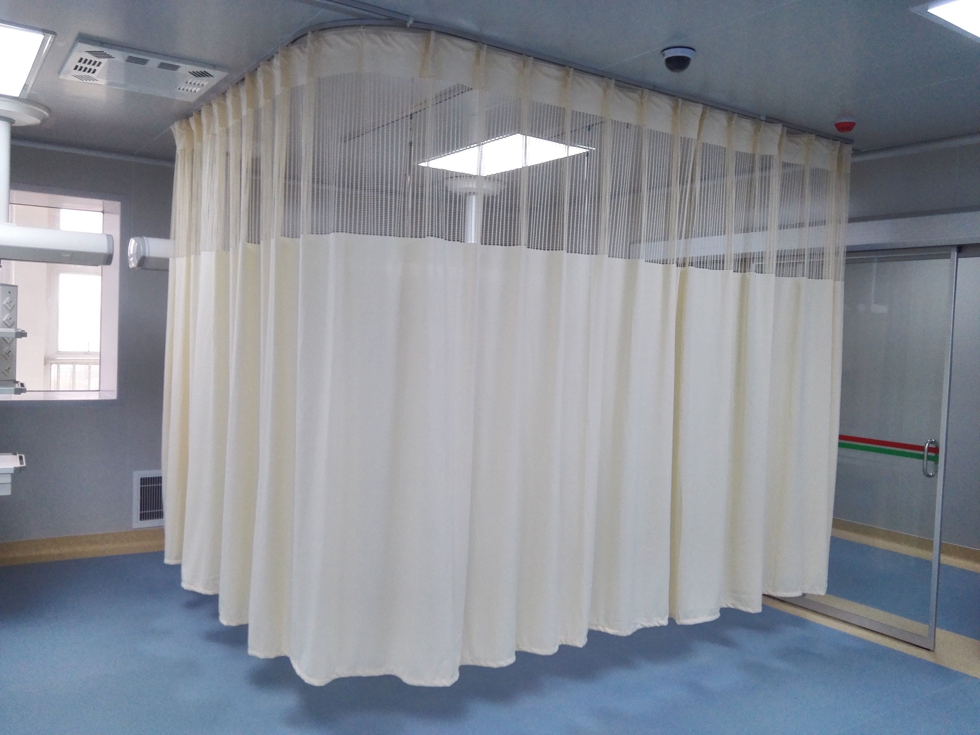 Medical curtain fabric