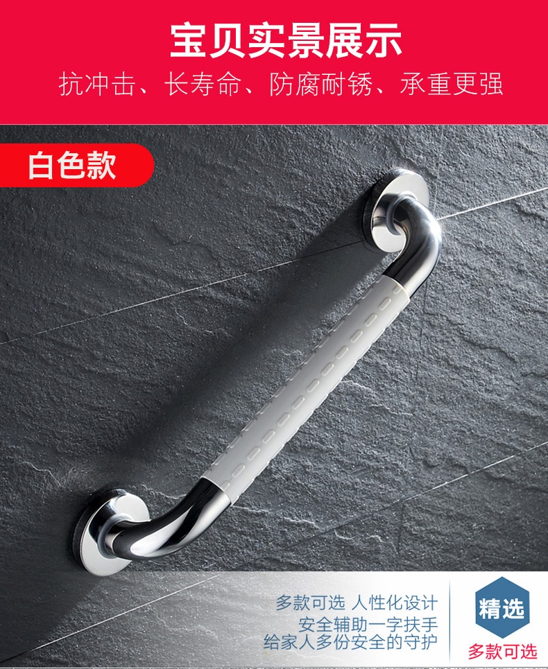 Stainless steel plus nylon handrail LE-W107
