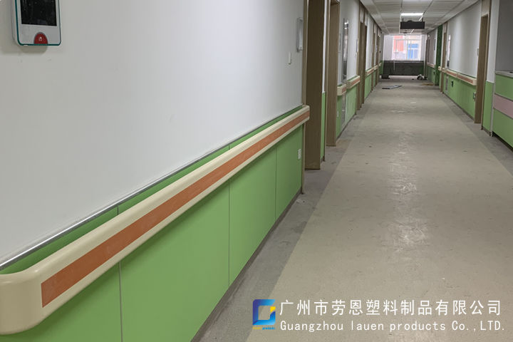 陜西省咸陽市婦幼保健院-醫院防撞扶手安裝案例 (4)