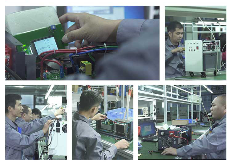 Strict quality inspection of mppt charge controller
