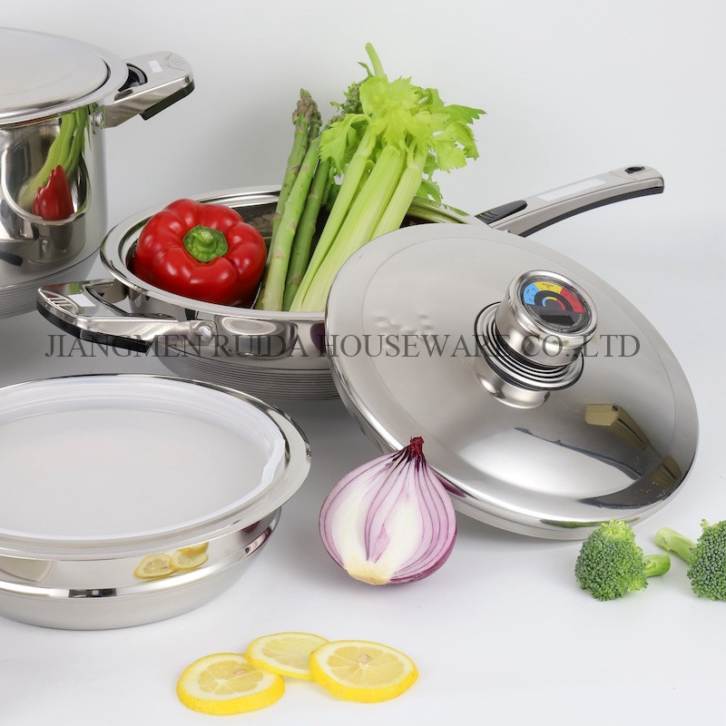 16PCS Bakelite Handles Cookware Set Kitchen Utensils