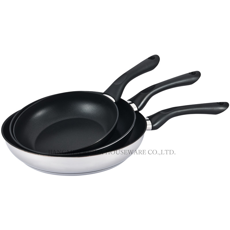 Kitchenware Kitchen Utensils Dessini Fry Pan Stainless Steel Cookware Nonstick Frypan