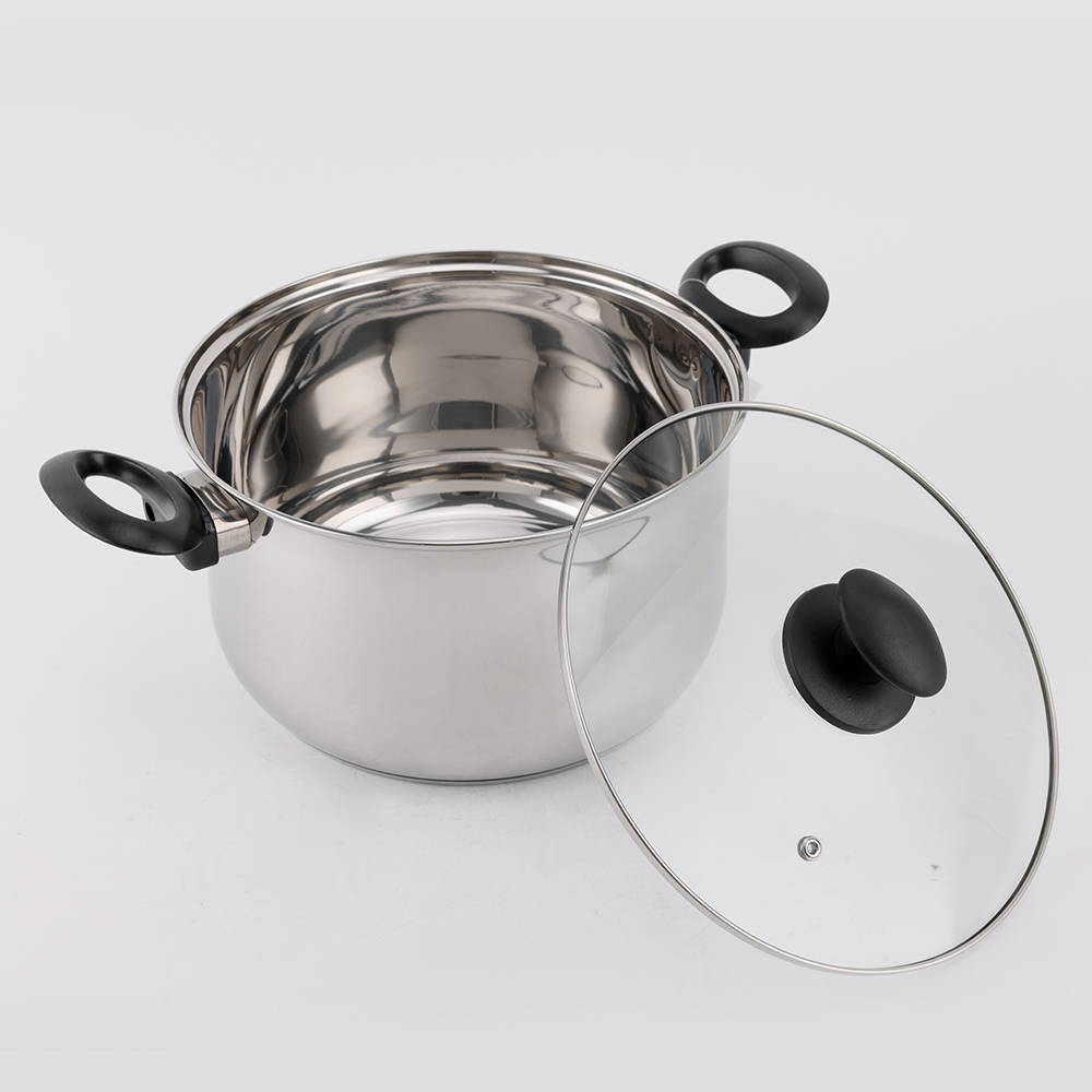 New Arrival Cooking Pot Set Stainless Steel Cooking Pot Ware 6PCS Cookware