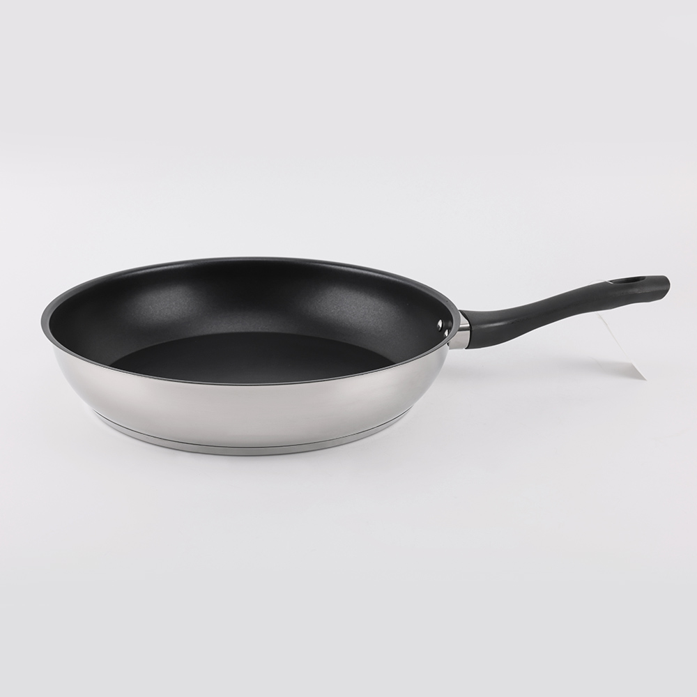 Wholesale Cookware Manufacturer Nonstick Frying Pan 4PCS Stainless Steel Frypan
