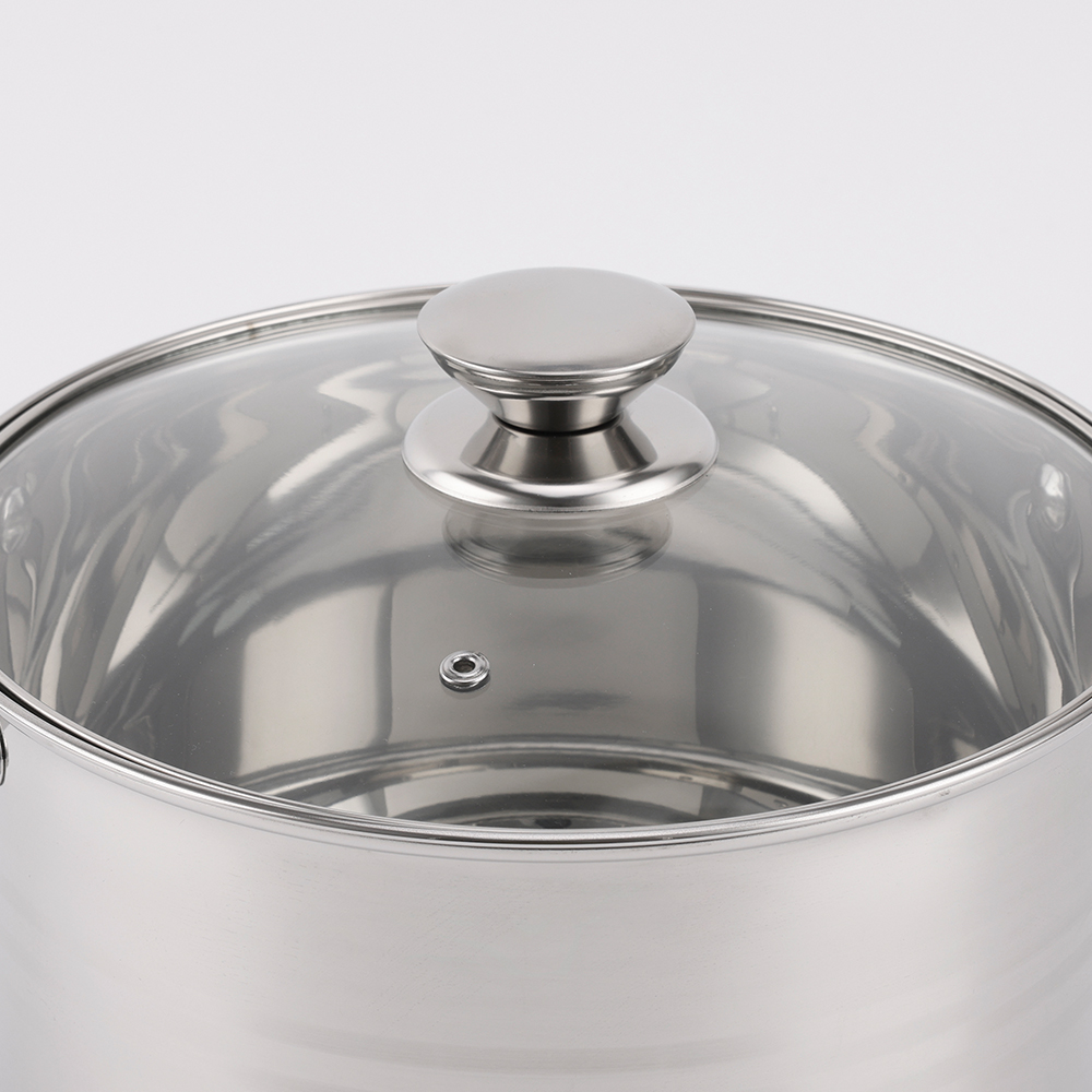 Kitchenware Utensils 9 Steps Bottom Stainless Steel Cookware Sets