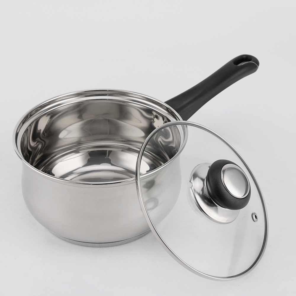 Kitchen Utensils Appliance Bakelite Kitchenware 7PCS Stainless Steel Cookware Set