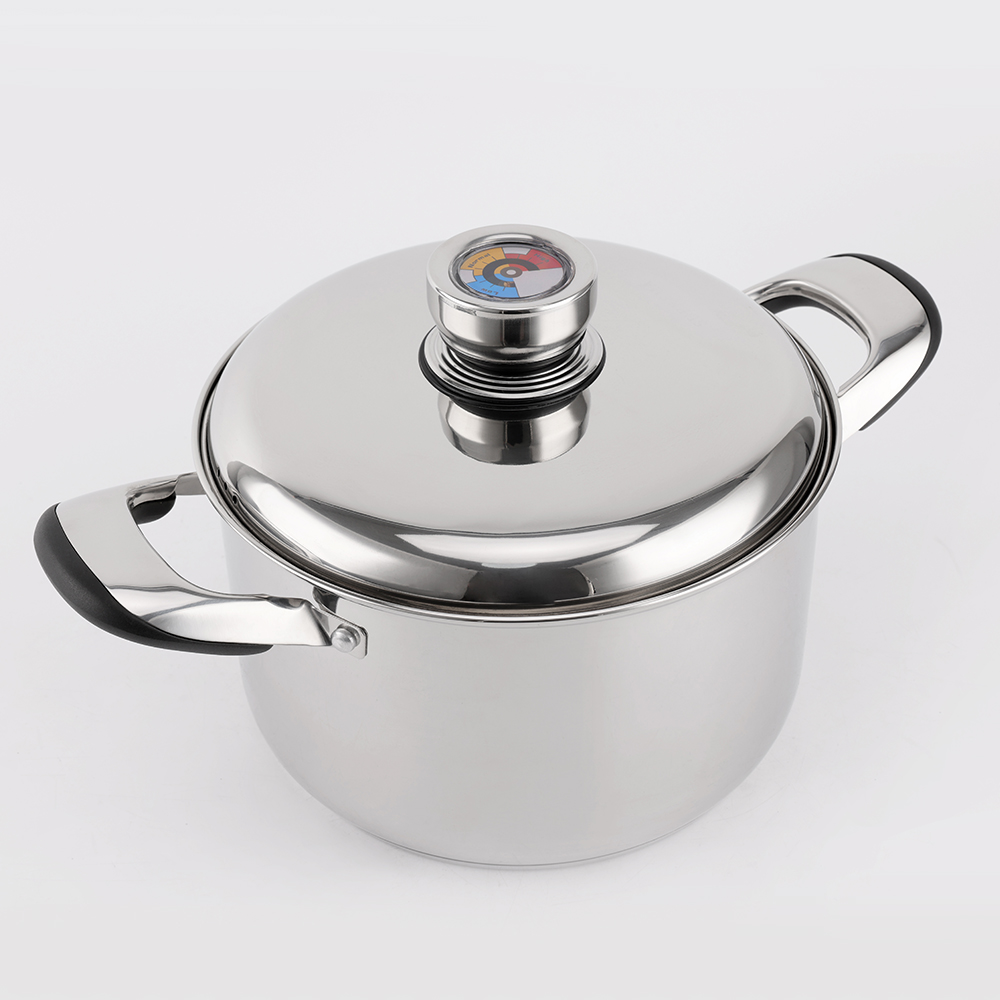  Caraway Cookware Kitchen Utensils Casserole 6PCS Stainless Steel Cookware Set
