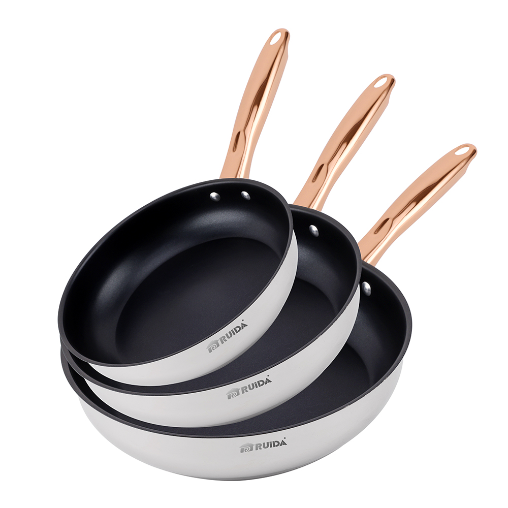 Cookware Kitchen Appliances Utensils Frypan Stainless Steel Frying Pan
