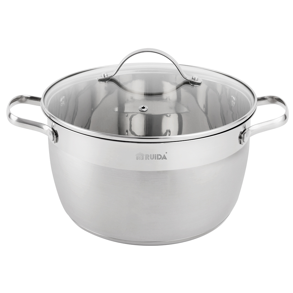 Wholesale 10 PCS Non-Stick Cooking Pots Stainless Steel Kitchen Ware Cookware Sets
