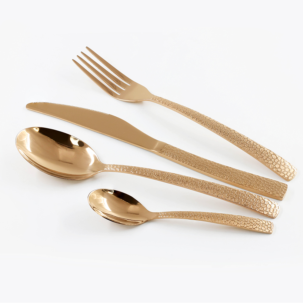 High Quality 4PCS Tableware Stainless Steel Cutlery Set with Restaurant Home