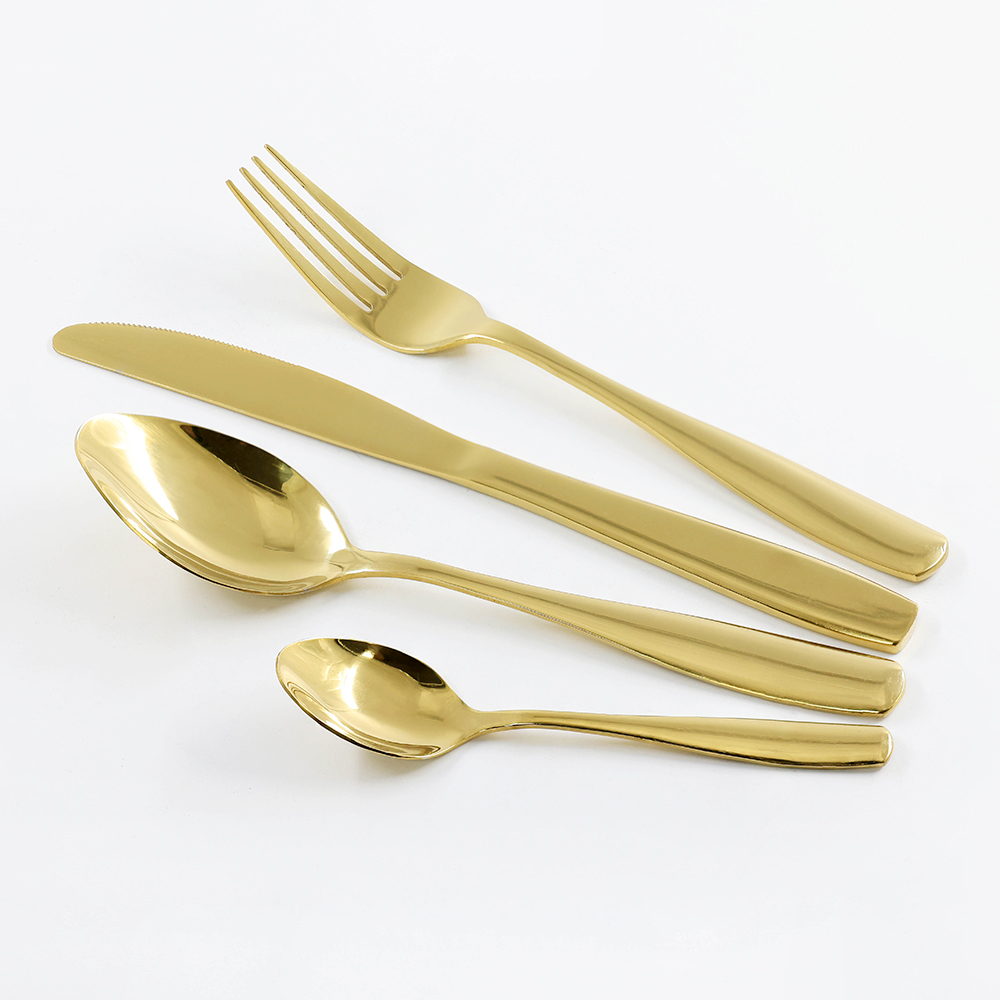 Durable Sturdy Cutlery Set Stainless Steel Tableware for Hotel Restaurant