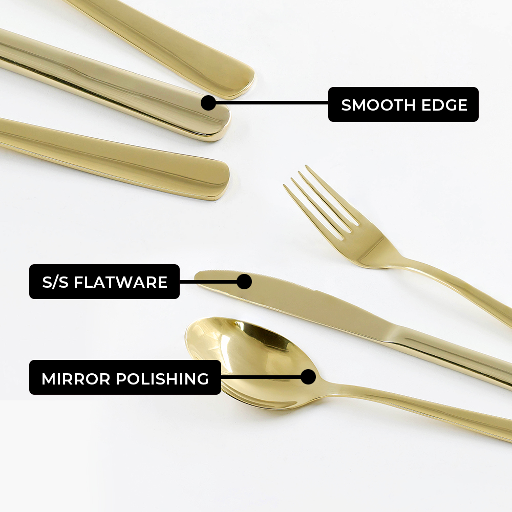 Stainless Dinnerware Fork Spoon and Knife Sets Cutlery