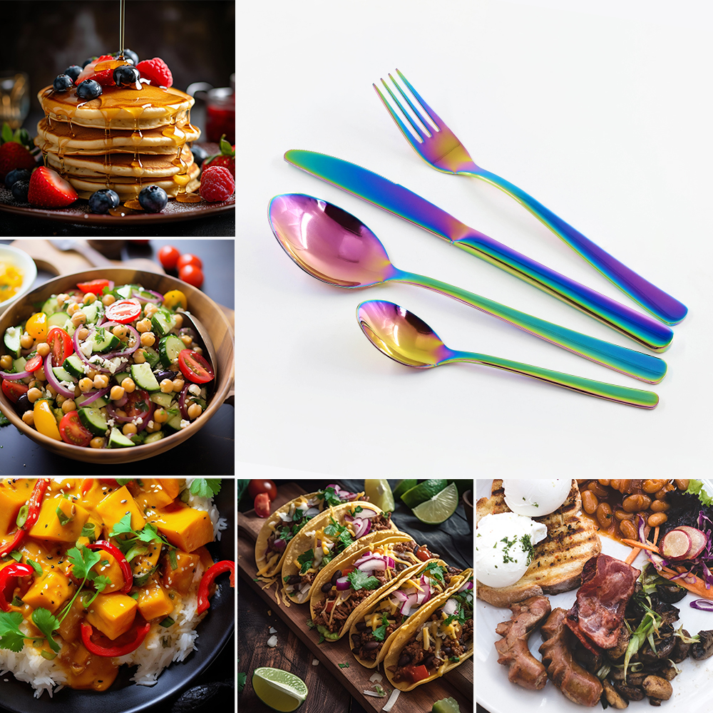Stainless Steel Elegant Cloth Style Cutlery Premium Factory Cost Customized