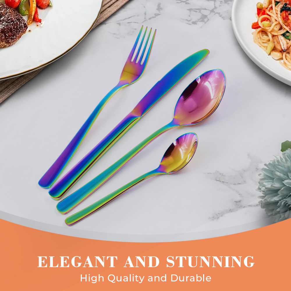 Stainless Steel Elegant Cloth Style Cutlery Premium Factory Cost Customized