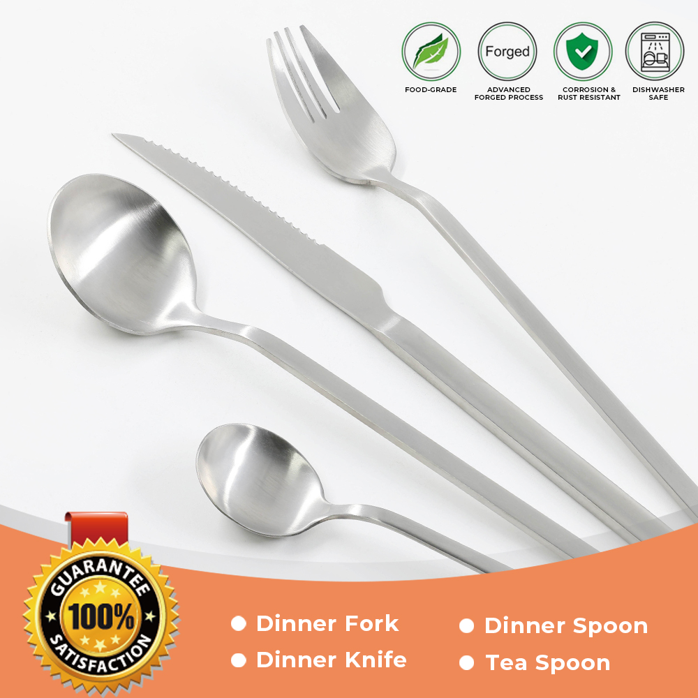 Heavy Duty Stainless Steel Flatware for Cutlery Sets with Mirror Polished
