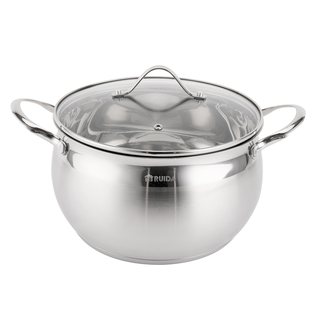 6 PCS Home Kitchen Apple Shape Cookware Set with Wire Handle