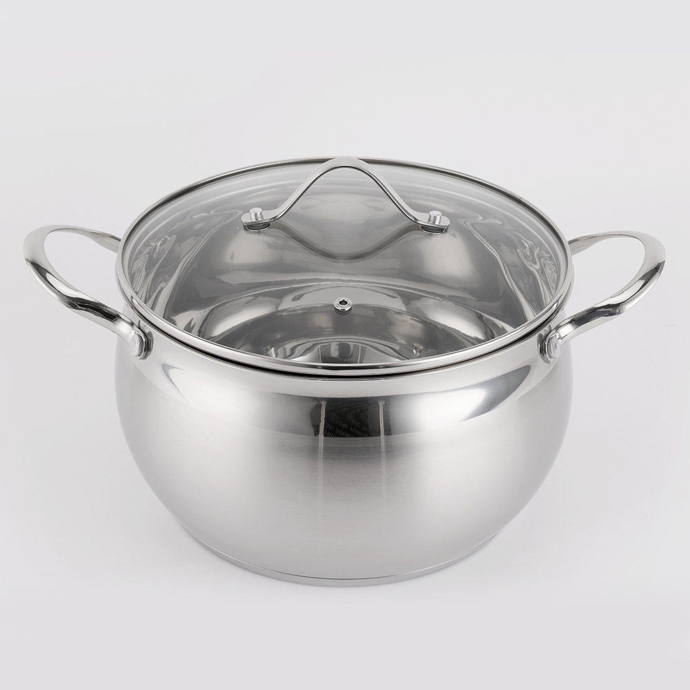 6 PCS Home Kitchen Apple Shape Cookware Set with Wire Handle