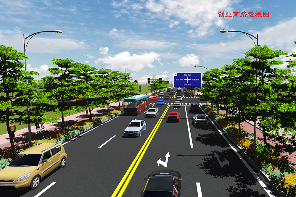 联港工业区双林片区道路升级改造一期工程