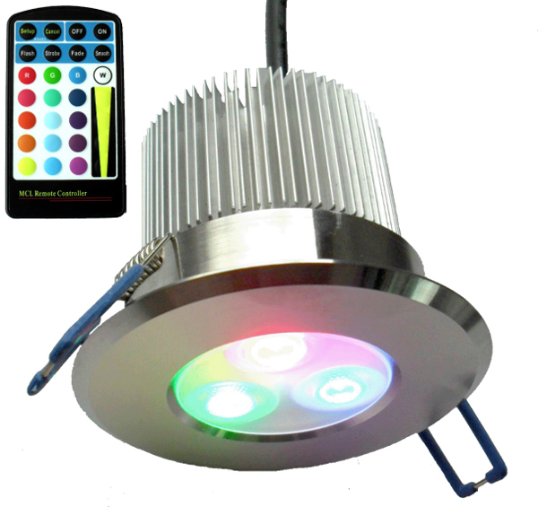 IP68 RGB LED Downlights