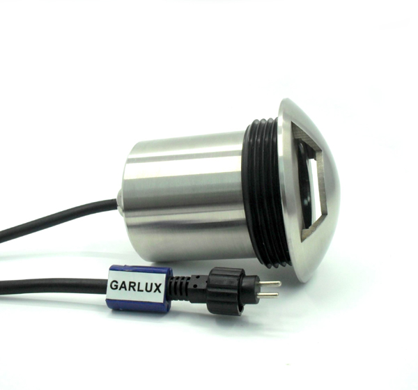 Sourcing4U X1-10w-FL-GR-C Projecteur LED grise/blanche 10W