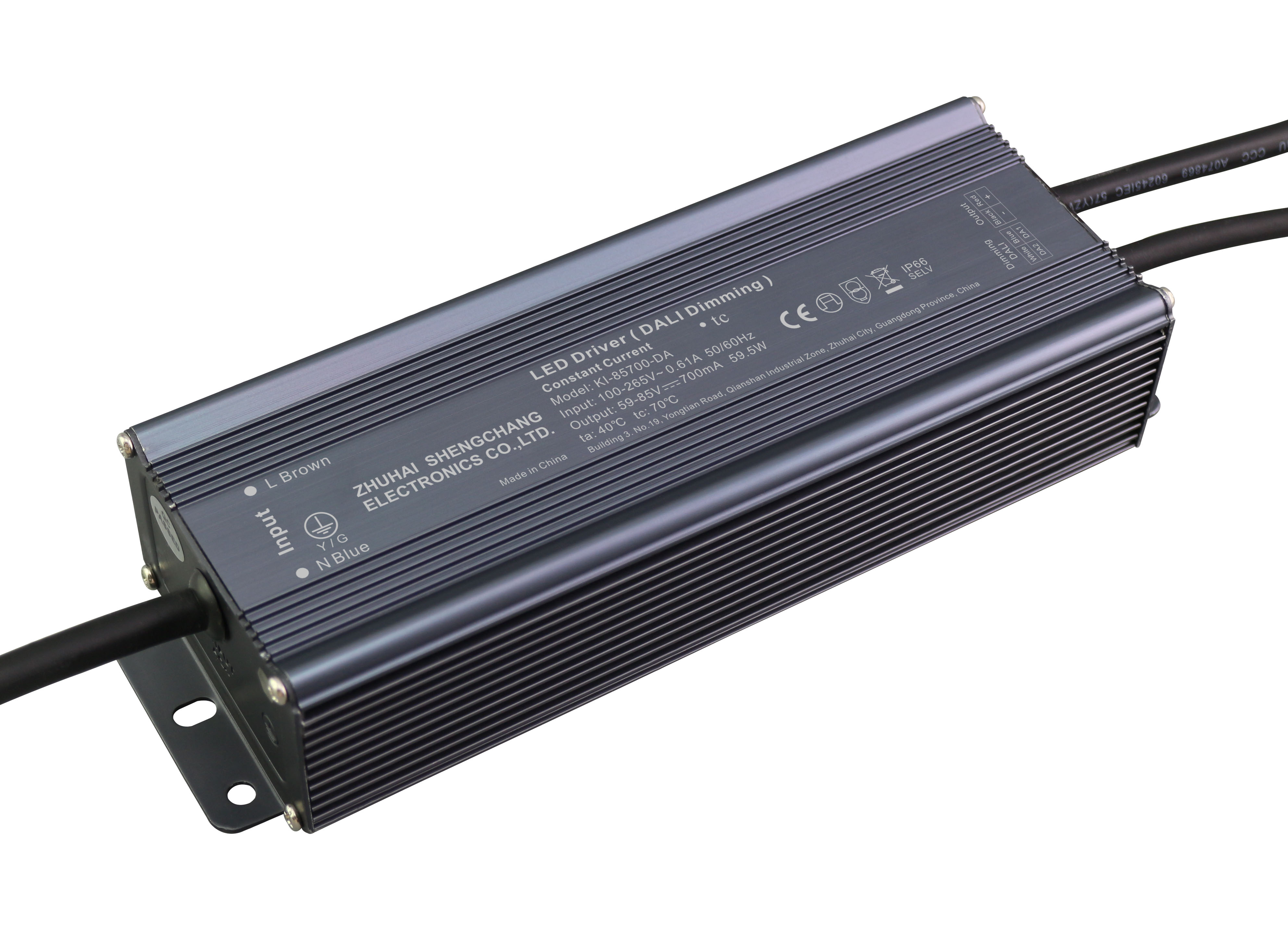KI-DA Series 60W DALI constant current dimmable LED driver
