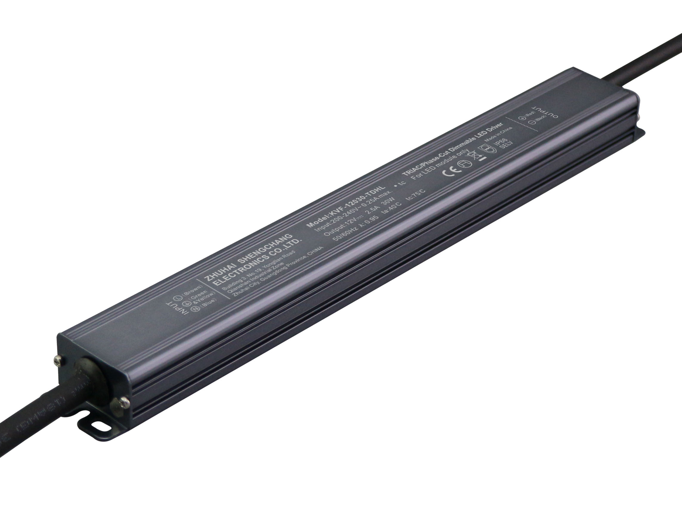 KVF-TDHL Series 30W Constant Voltage Triac Dimmable LED driver