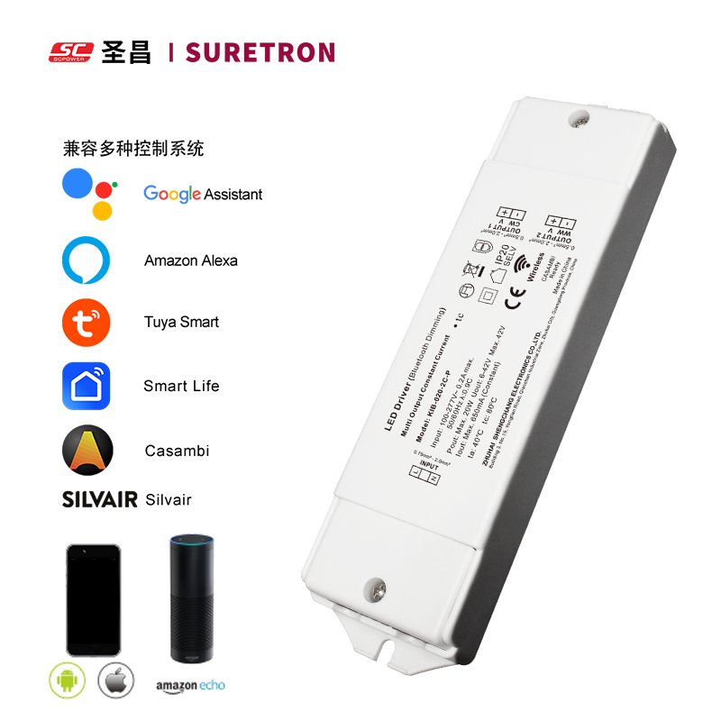 120VAC KVF series 30W constant voltage triac dimmable LED driver