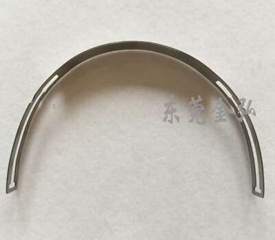 耳機鋼條-東莞常平生產頭戴耳機鋼條 激光焊接頭帶 耳機五金金屬配件1101