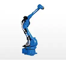 MOTOMAN-GP50<br>6轴垂直多关节型<br>负载：50KG<br>动作范围：2061mm<br>控制柜：YRC1000<br>用途：搬运、取件/包装、码垛、组装/分装
