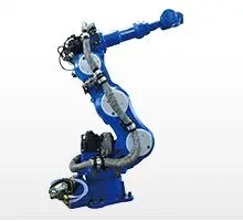 MOTOMAN-GP110B<br>6轴垂直多关节型<br>负载：110KG<br>动作范围：2236mm<br>控制柜：YRC1000<br>用途：搬运、取件/包装、码垛、组装/分装