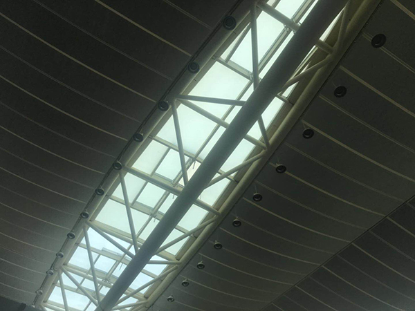 岳陽機場調光玻璃視頻
