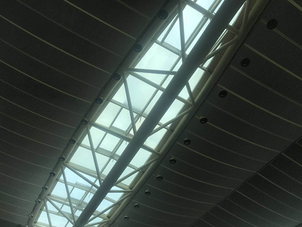 岳陽機場調光玻璃視頻