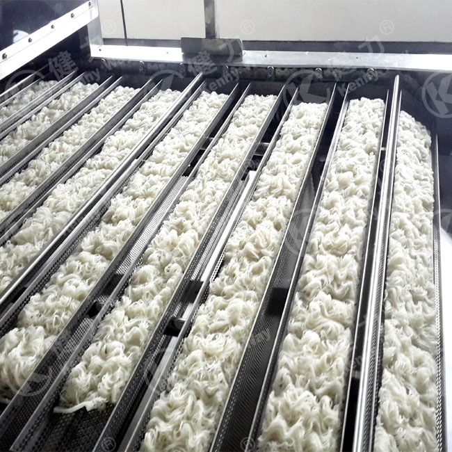 The KS2 Instant corn vermicelli production line