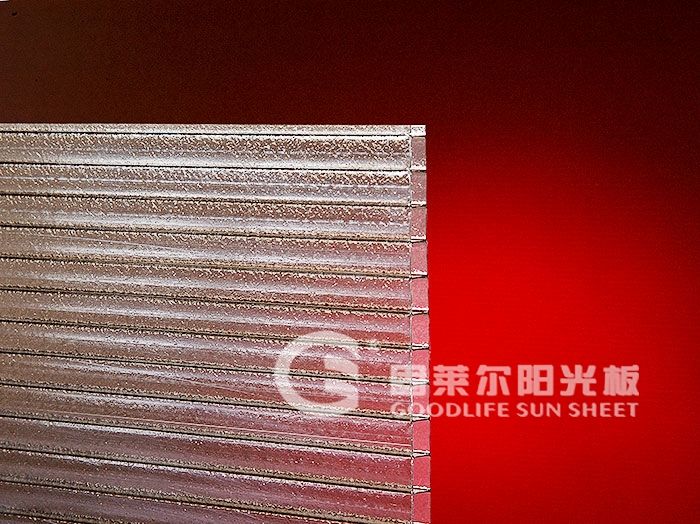 Polycarbonate Twin-wall Sheet-Frost hollow Sheet