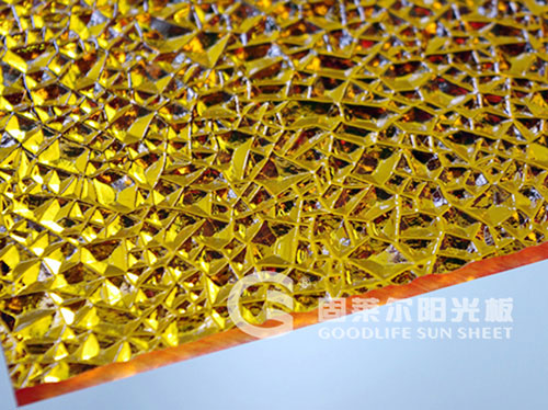 Polycarbonate Embossed Sheet-Diamond Embossed Sheet for decoration material