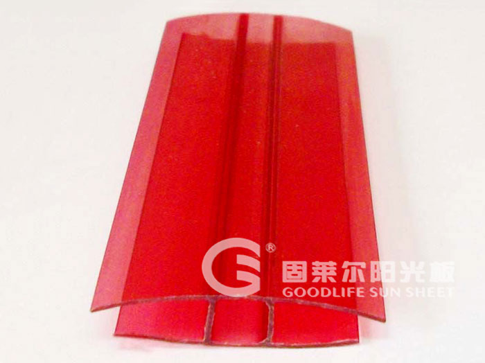 Accessories For Polycarbonate Sheet-PC-H strip - Red