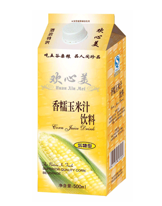 500ml欢心美香香糯玉米汁