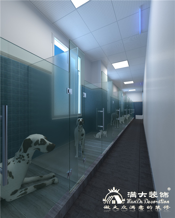 广州市番禺区一括动物医院装修设计案例