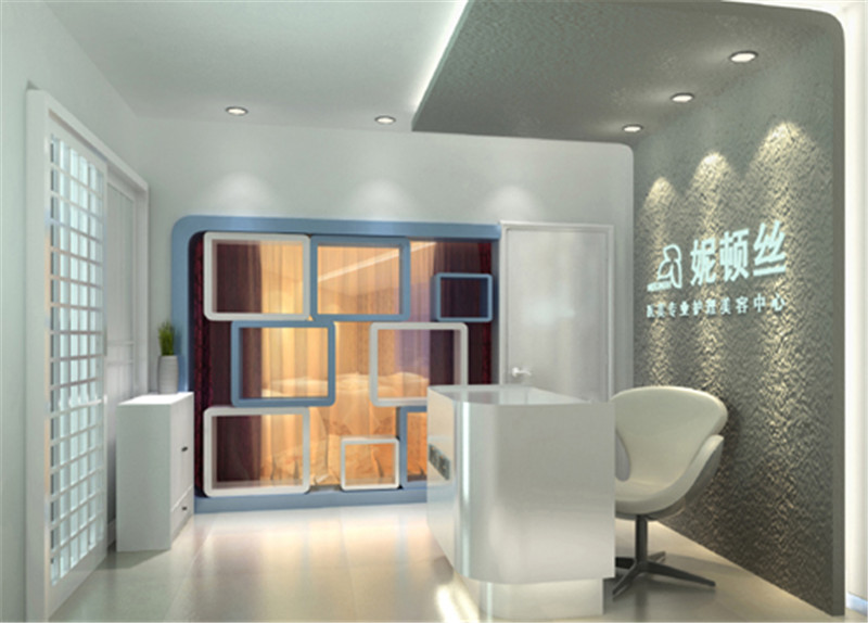 广州市妮顿丝美容院美容室装修设计案例