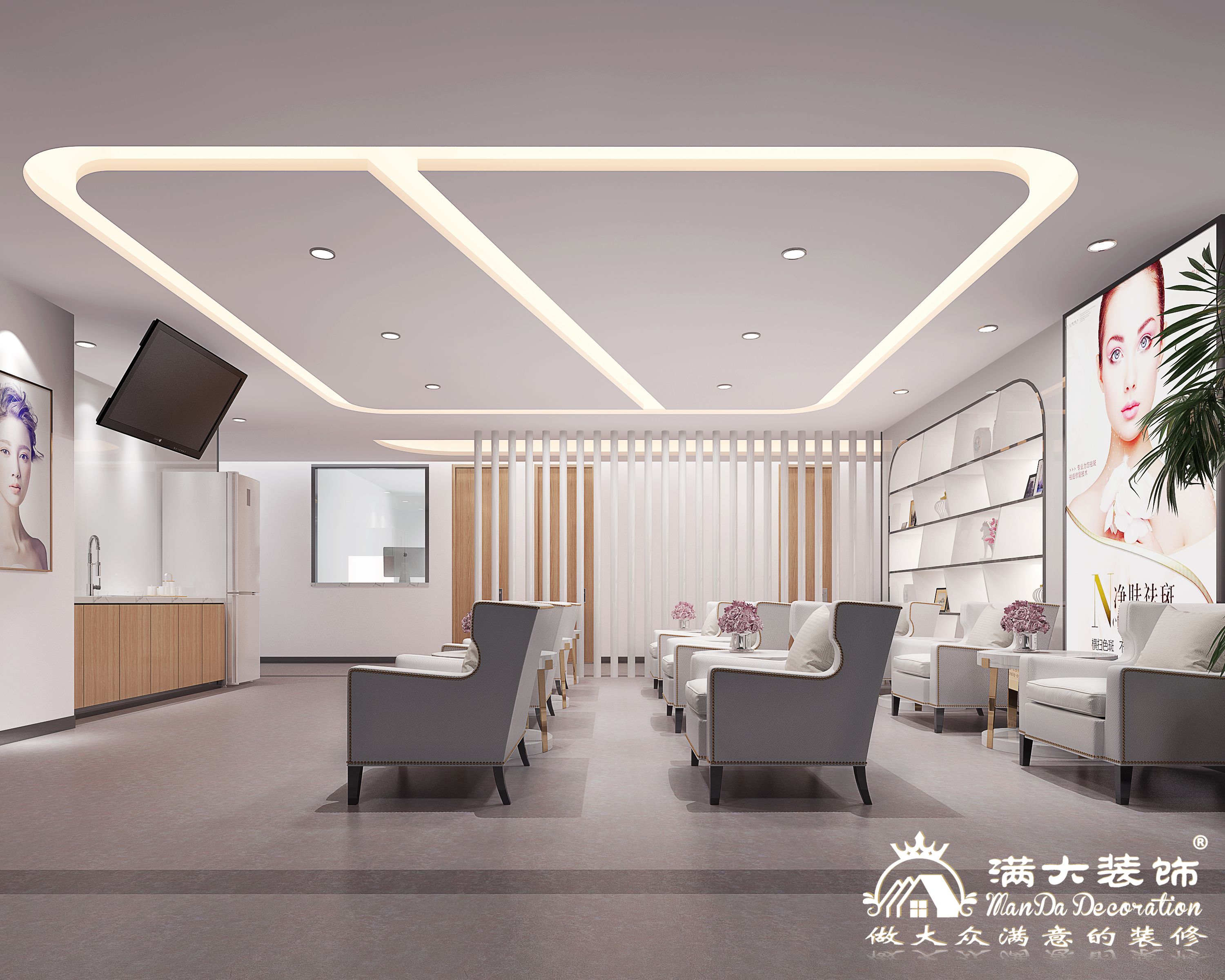 广州市增城区铭美整形美容医院装修案例