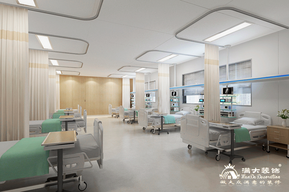 中山市中糖医院ICU病房装修设计案例