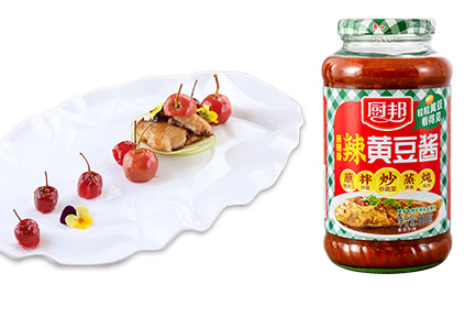  廚邦原曬香辣黃豆醬