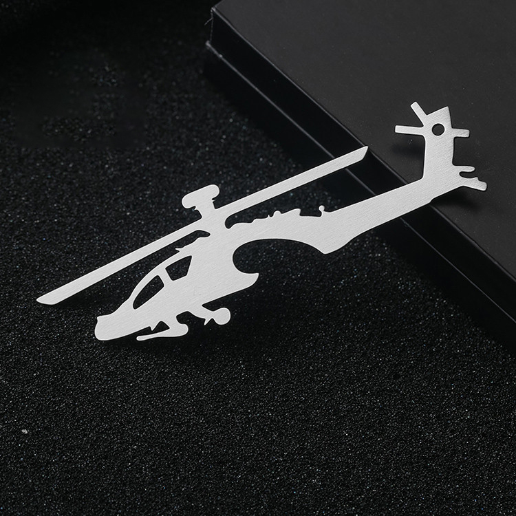 Stainless Steel Helicopter Bottle Opener