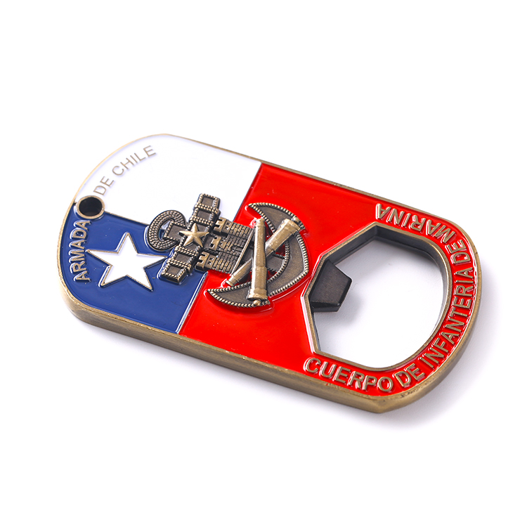 3D Bottle Opener Zinc Alloy