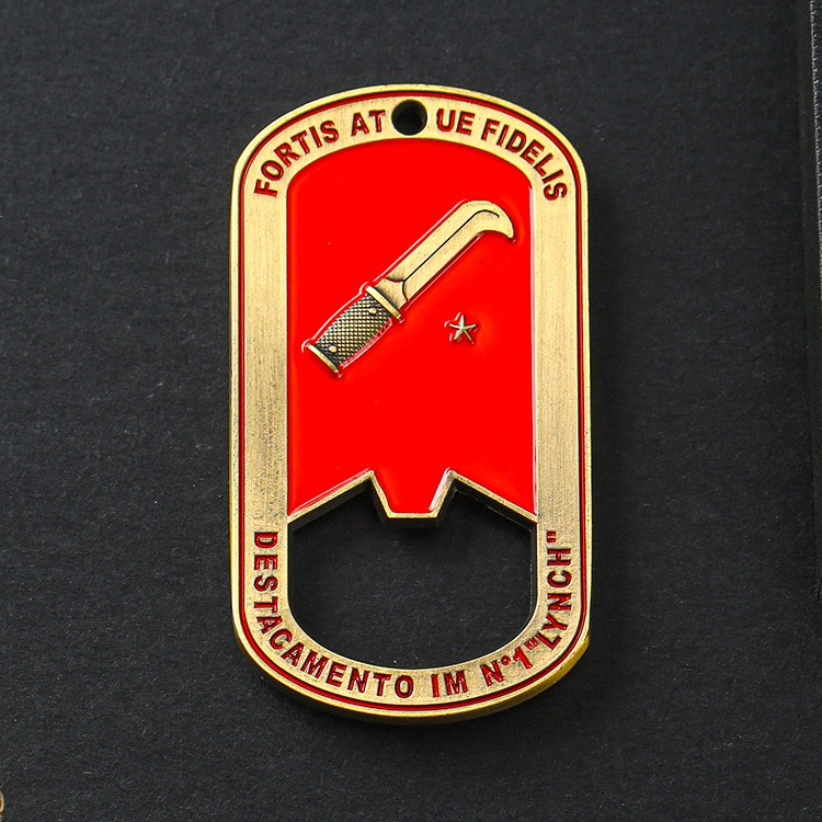 3D Bottle Opener Zinc Alloy