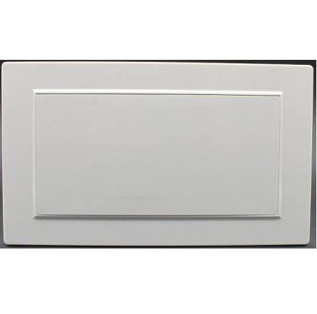 LK4019 TWIN BLANK PLATE