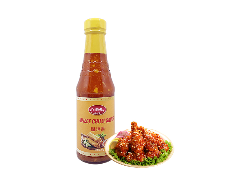 320g Glass Bottel Wholesale Factory OEM Brand Thai Paste Sweet Chili Sauce 