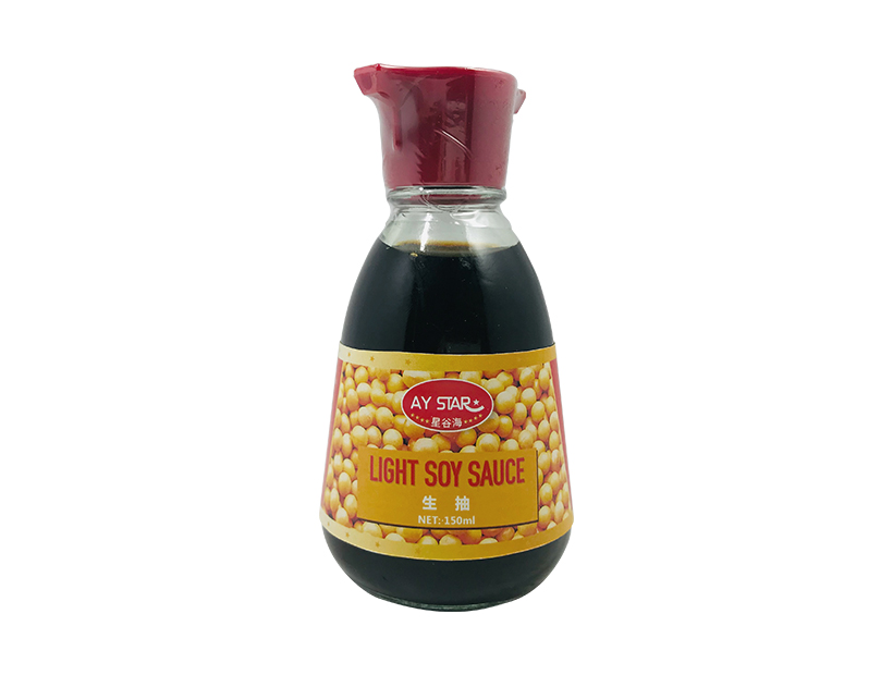 Chinese Wholesale 150ml Glass Bottle Table Light Soy Sauce